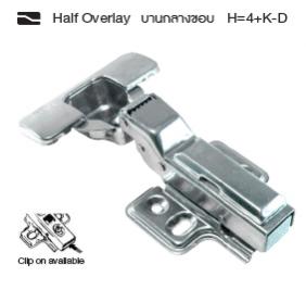 HYS-8 (R-304) แบบคลิกล๊อค รุ่นปิดนุ่มนวล