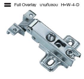 HE-0 บานพับแบบเสียบ สำหรับกรอบอลูมิเนียม